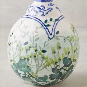 Anthropologie Prembroke Floral Vase Rare